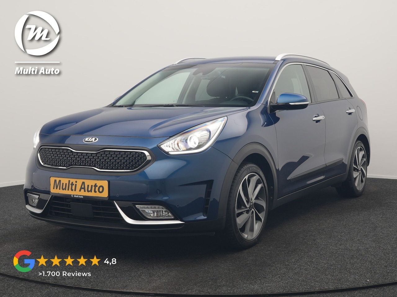 Kia Niro - 1.6 GDi DynamicPlusLine 141pk | Adaptive Cruise | Camera | JBL Audio | Sportstoelen & Stuu - AutoWereld.nl