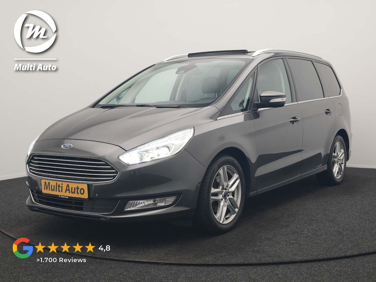 Ford Galaxy - 2.0 Titanium Automaat 7 Persoons 241pk Dealer O.H. | Panodak | Adaptive Cruise | Camera | - AutoWereld.nl