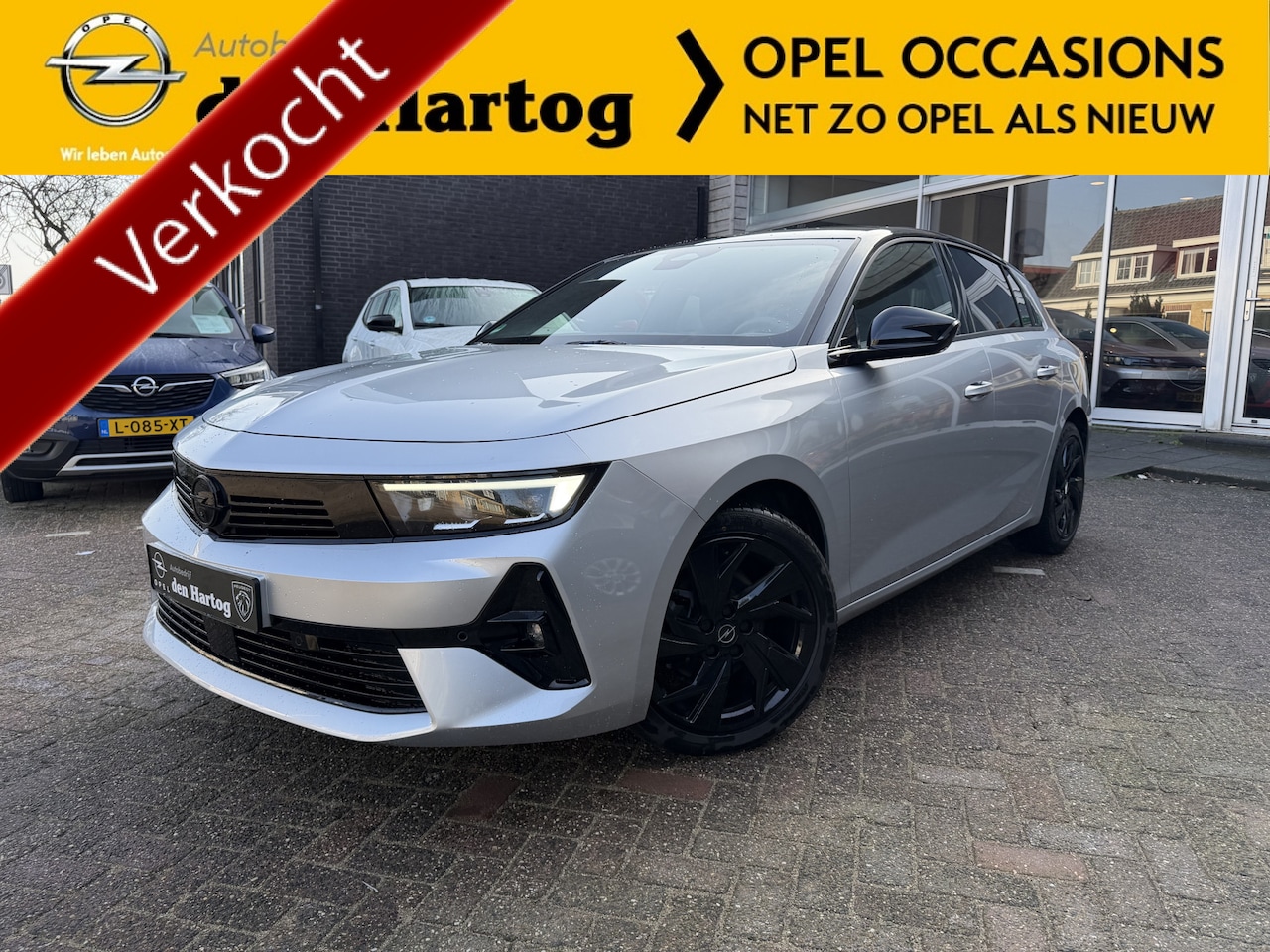 Opel Astra - 1.2 Turbo GS Black line/Stoel+Stuurverwarming/Camera. - AutoWereld.nl