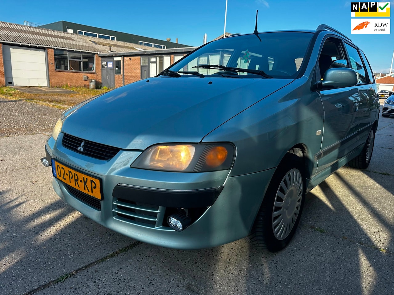 Mitsubishi Space Star - 1.6 Invite Silver AUTOMAAT APK 07-2027 Rijdt Goed TrekHaak. - AutoWereld.nl