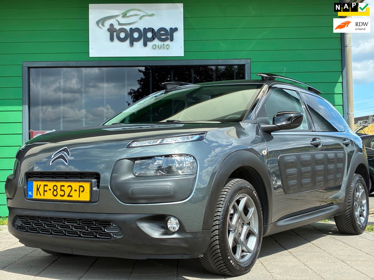 Citroën C4 Cactus - 1.2 PureTech Shine|Navigatie|Camera|CruiseControl|Climatronic|Trekhaak| - AutoWereld.nl