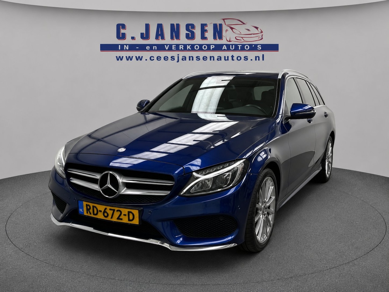 Mercedes-Benz C-klasse Estate - 180 AMG Sport Edition NAP! Prachtige auto! | AMG-styling | Achteruitrijcamera | Connected - AutoWereld.nl