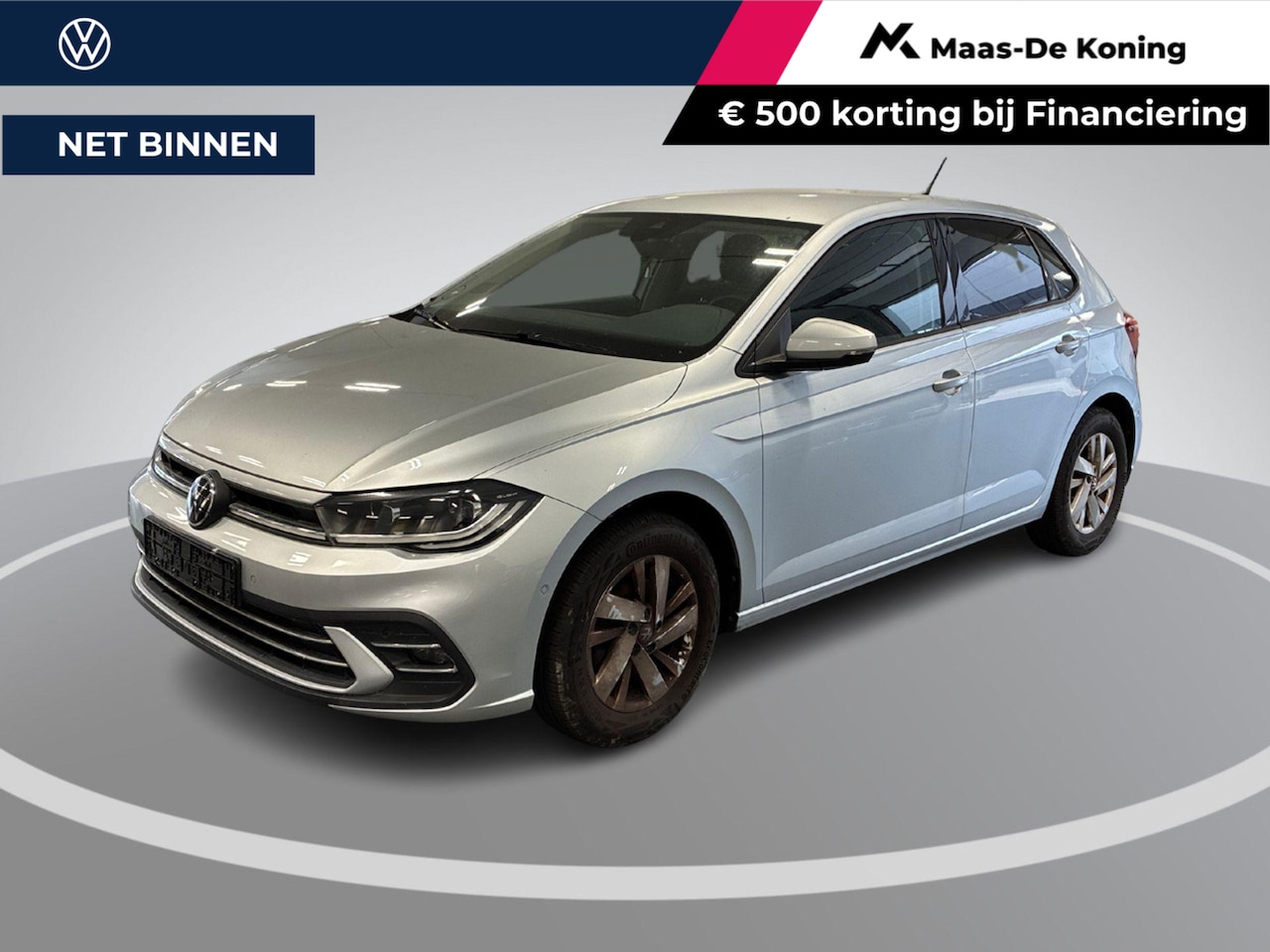 Volkswagen Polo - 1.0 TSI 110pk DSG Style · Apple/Android Car Play · Matrix LED · Navigatie · Stoelverwarmin - AutoWereld.nl
