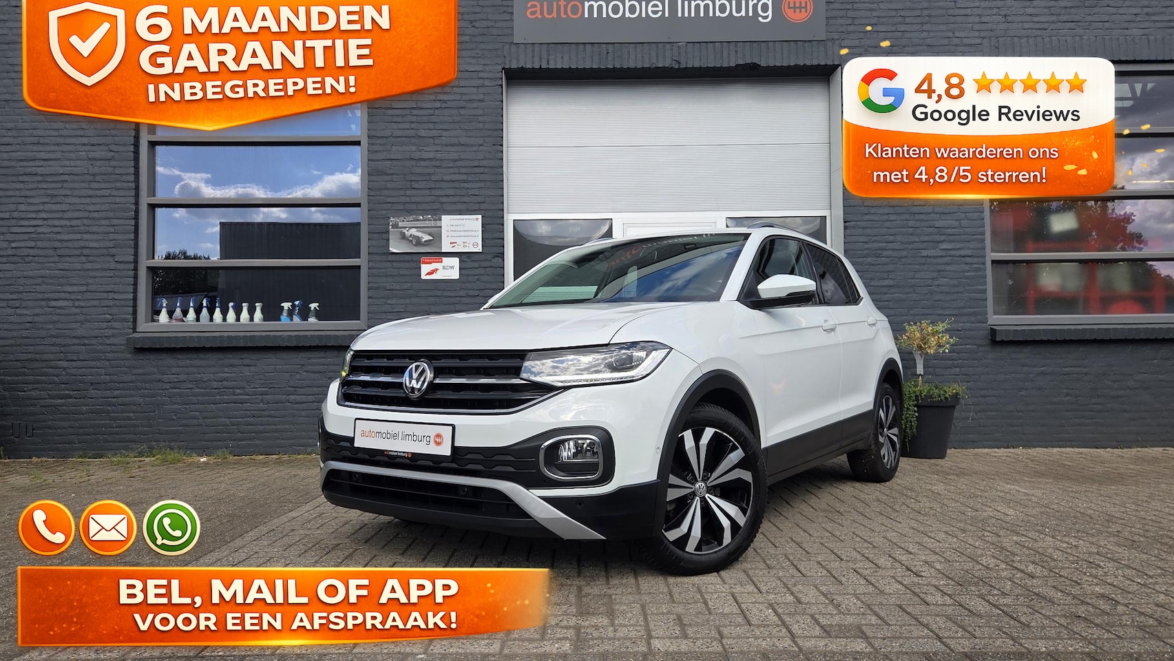 Volkswagen T-Cross - 1.0 TSI Style | AUTOMAAT | ACC | LED | DIGITAL COCKPIT | CAMERA | WINTERPAKKET - AutoWereld.nl