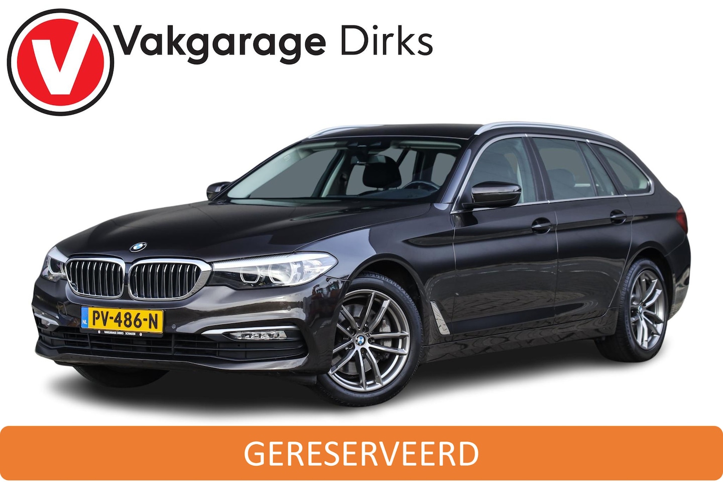 BMW 5-serie Touring - 530i 252PK Executive ✅ Trekhaak ✅ LED ✅ 18 inch - AutoWereld.nl
