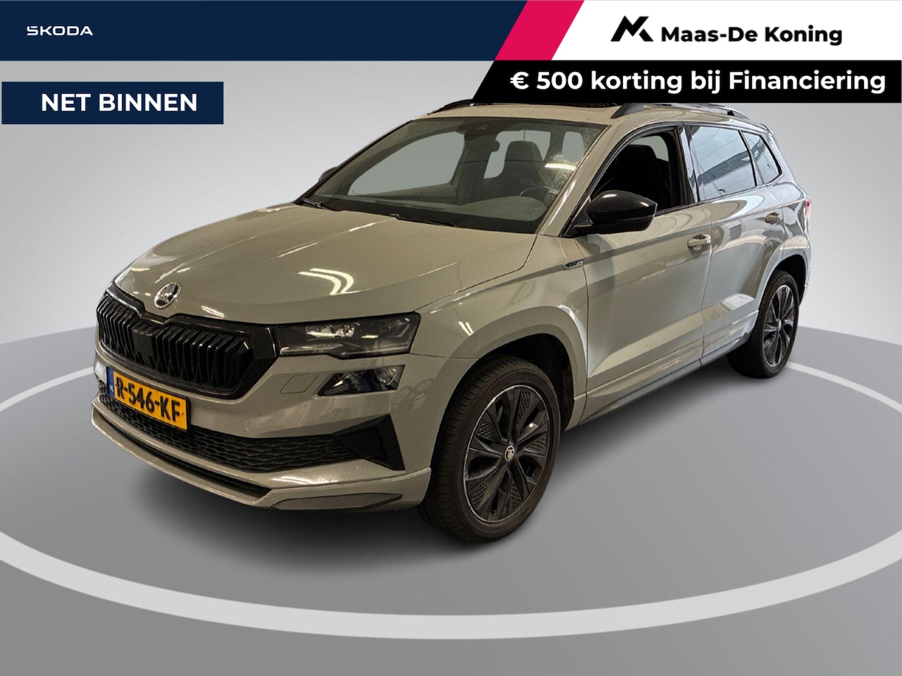 Skoda Karoq - 1.5 TSI 150pk DSG ACT Sportline Business · Panoramadak · Camera · Cruise Control · Apple/A - AutoWereld.nl