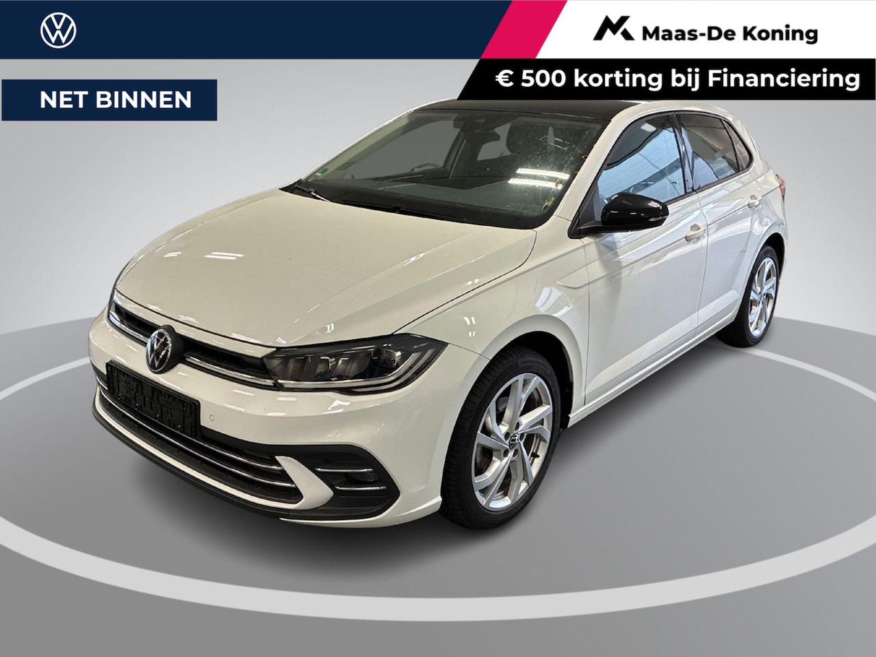 Volkswagen Polo - 1.0 TSI 110pk DSG Style · Camera · Apple/Android Car Play · Navigatie · P-Sensoren · Stoel - AutoWereld.nl