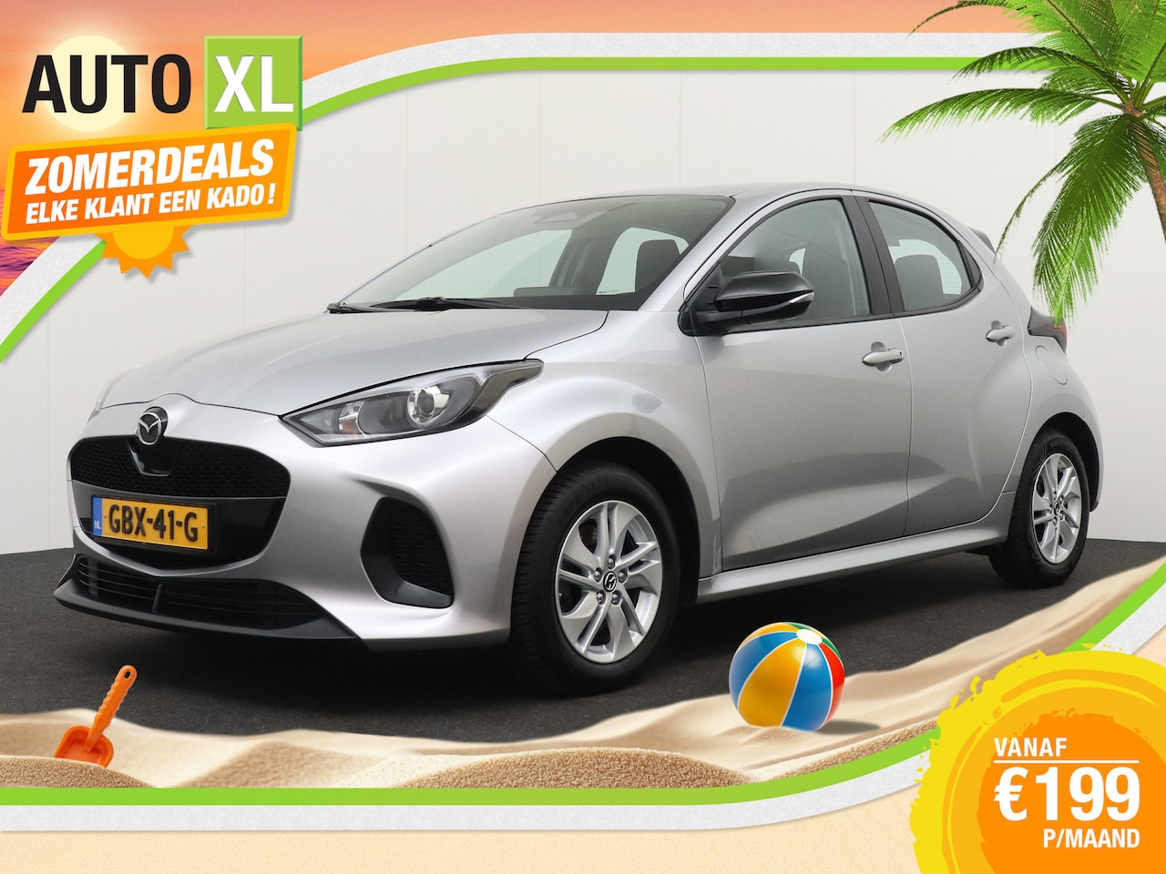 Mazda 2 Hybrid - 1.5 Aut. Centre-line Camera Adapt.Cruise Stoelverw. DAB - AutoWereld.nl