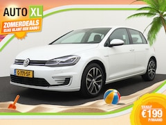 Volkswagen e-Golf - E-DITION 92%SOH Warmtepomp Digi.Dashboard Leder Camera Carplay