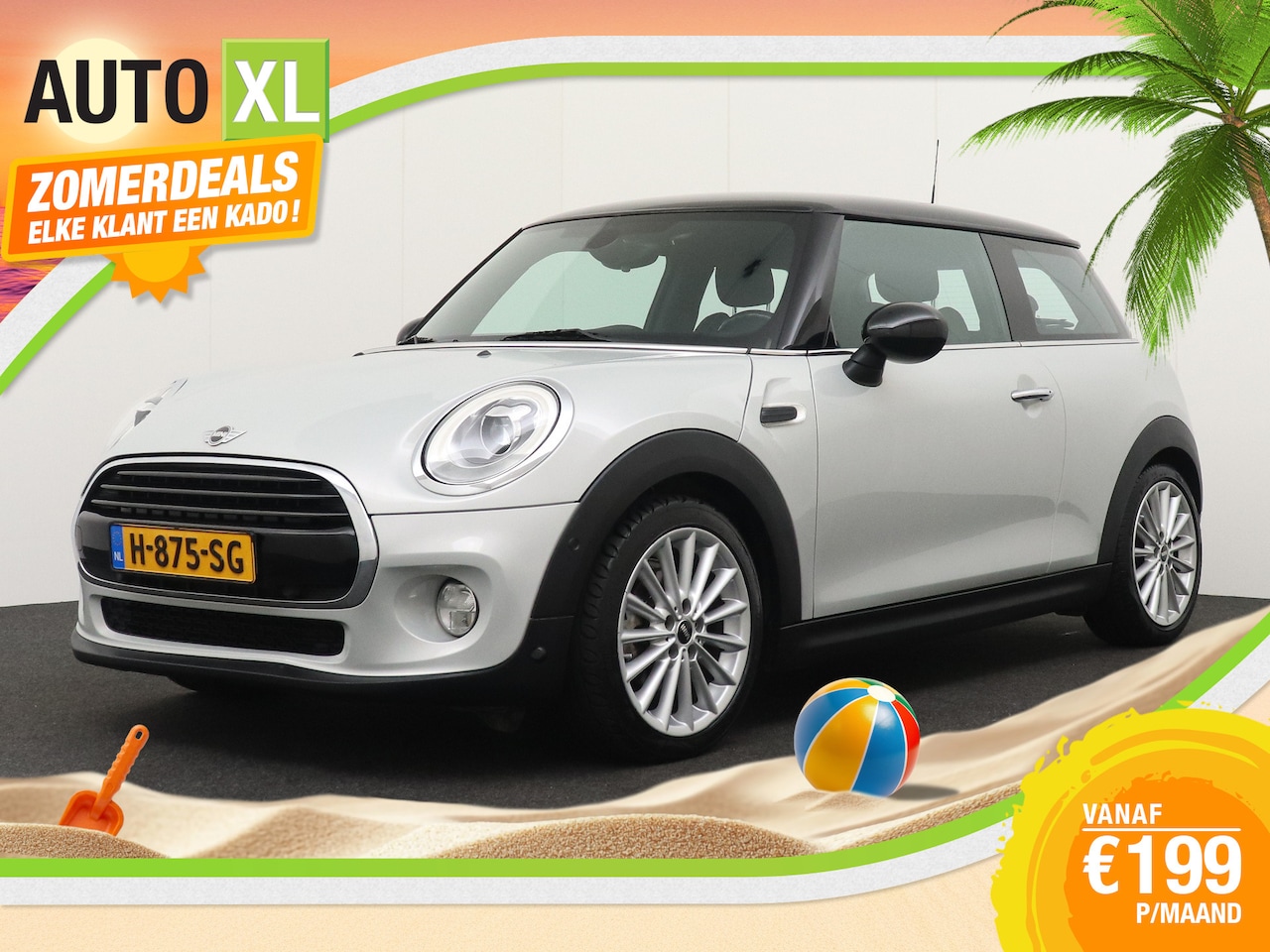 MINI 3-Deurs - Mini 1.5 136 PK Aut. Cooper Navi Cruise Stoelverw. - AutoWereld.nl