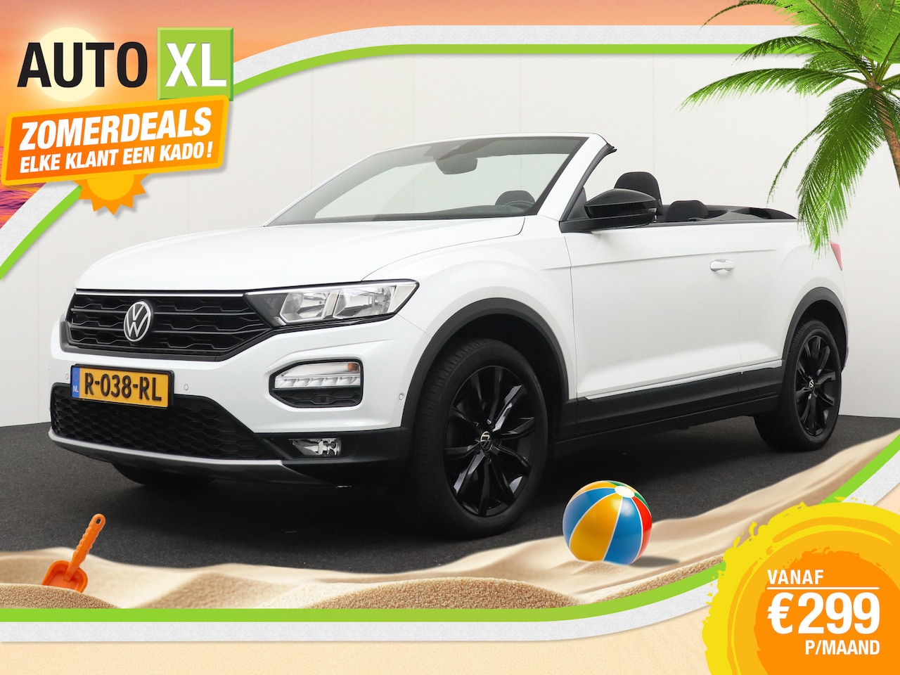 Volkswagen T-Roc Cabrio - TSI Style Camera Adap.Cruise Stoelverw. 18'LMV - AutoWereld.nl