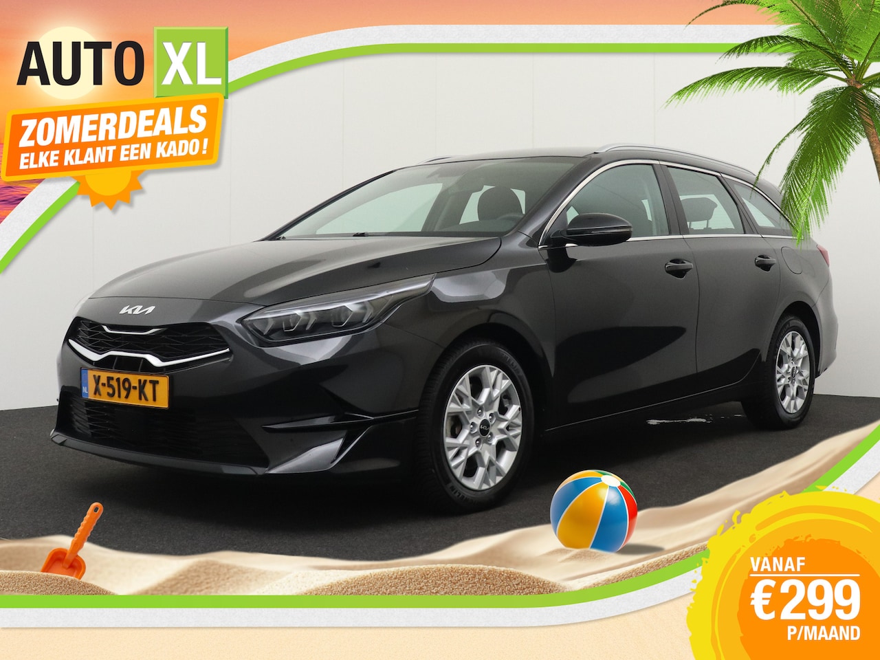 Kia Cee'd Sportswagon - Ceed 1.0 Aut. T-GDi MHEV DynamicLine Adapt.Cruise Camera - AutoWereld.nl