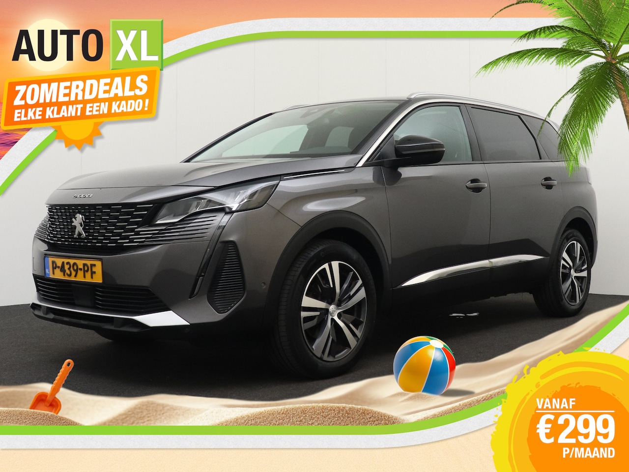 Peugeot 5008 - 1.2T 131 PK Allure 7-Pers Half-Leder Dodehoek 18'LMV - AutoWereld.nl