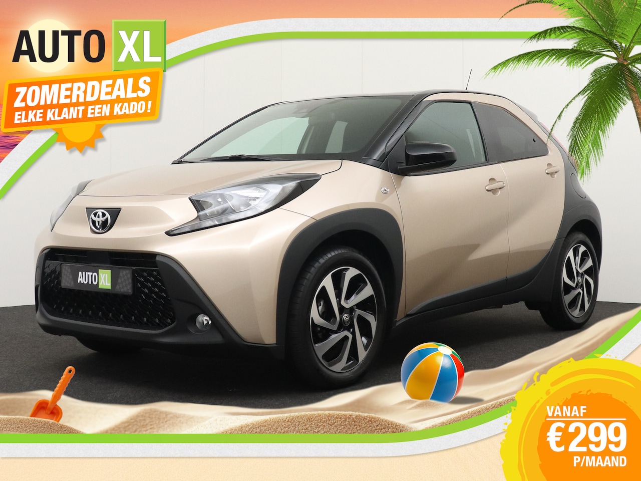 Toyota Aygo X - 1.0 Aut. VVT-i S-CVT Play Camera Carplay Adapt.Cruise 17'LMV - AutoWereld.nl