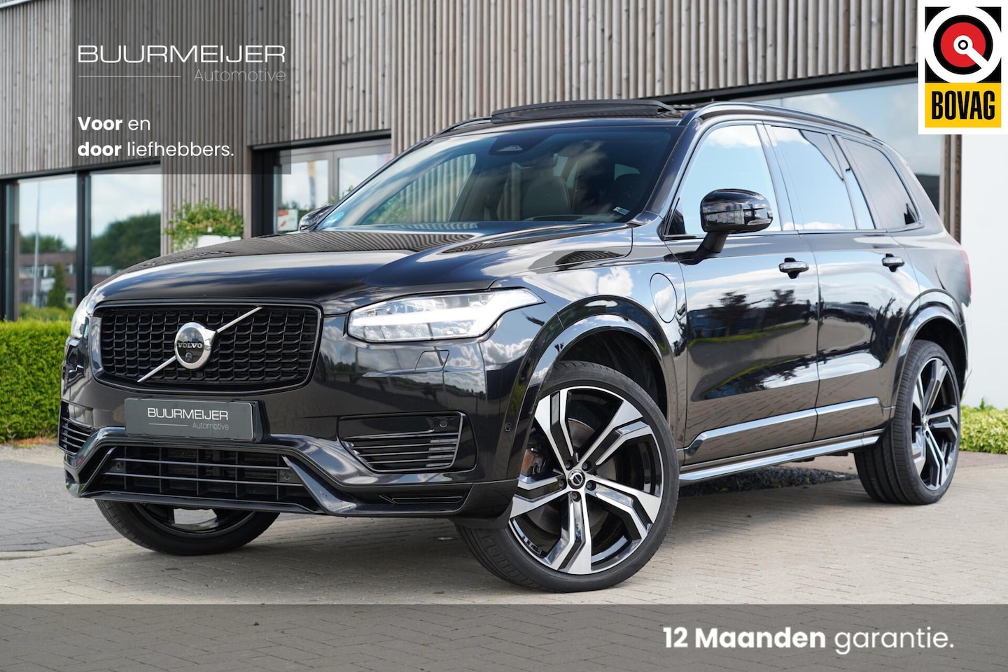 Volvo XC90 - T8 Recharge AWD R-Design Long Range 7p. | Alcantara hemelbekleding | Head-Up | Trekhaak | - AutoWereld.nl