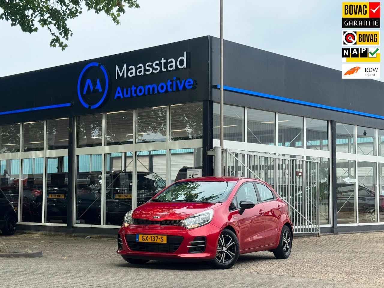 Kia Rio - 1.2 CVVT ComfortLine Cruise Airco 5 drs lage kms - AutoWereld.nl