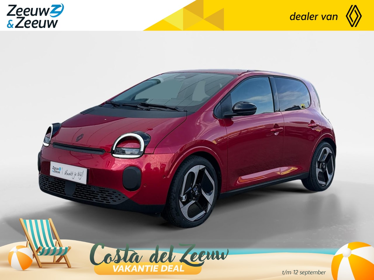 Renault Twingo - urban range techno 27.5 kWh | Camera | Adaptieve Cruisecontrol | Airco | Stoelverwarming | - AutoWereld.nl