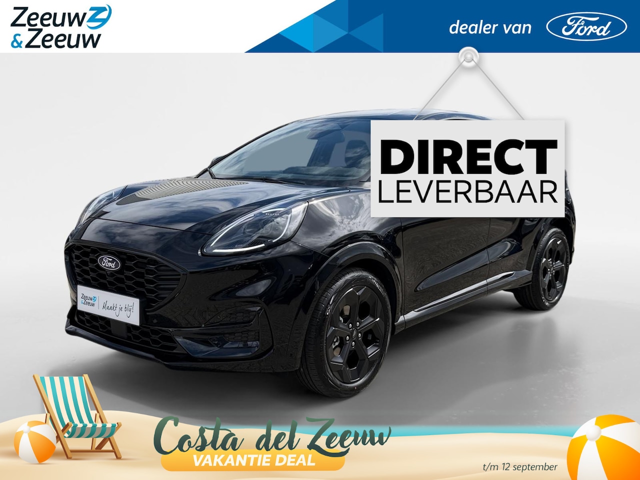Ford Puma - 1.0 EcoBoost Hybrid BlueCruise Edition | €5.000.- korting | Direct leverbaar | 0,99% rente - AutoWereld.nl