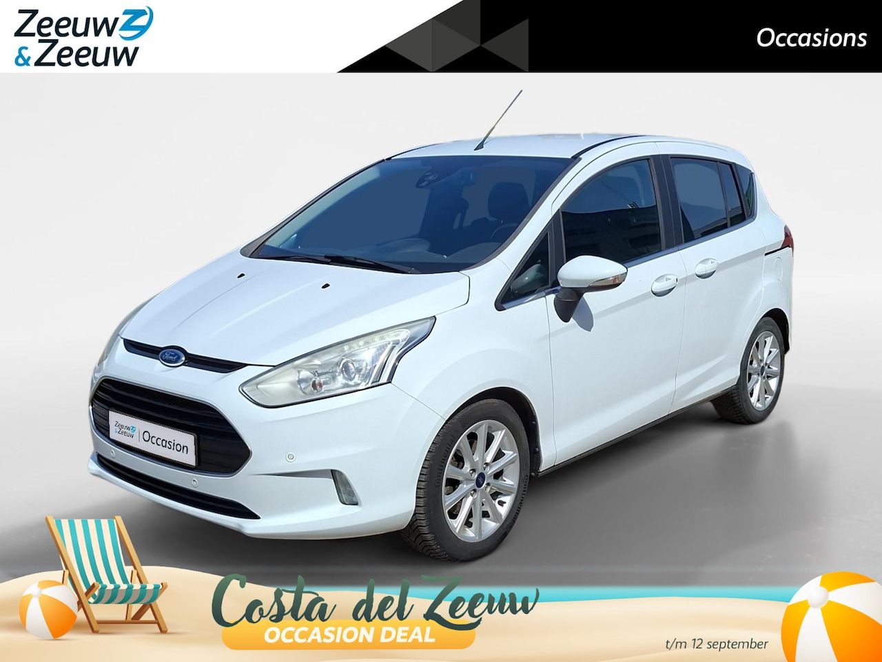 Ford B-Max - 1.0 EcoBoost Titanium | Dealeronderhouden | Cruise control | Lichtmetalen velgen | Navigat - AutoWereld.nl