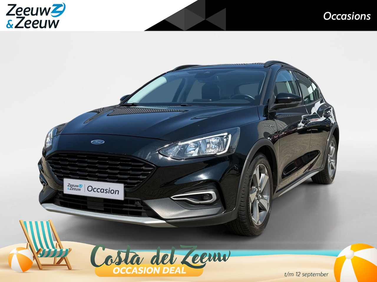 Ford Focus - 1.0 EcoBoost Active Business | Parkeersensoren voor en achter | Navigatie | 17" lichtmetal - AutoWereld.nl
