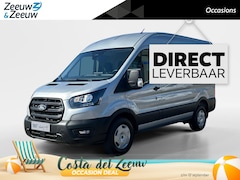 Ford Transit - 350 2.0 TDCI L2H2 Trend | Uit Voorraad Leverbaar | Automaat | Trekhaak | Apple carplay & A