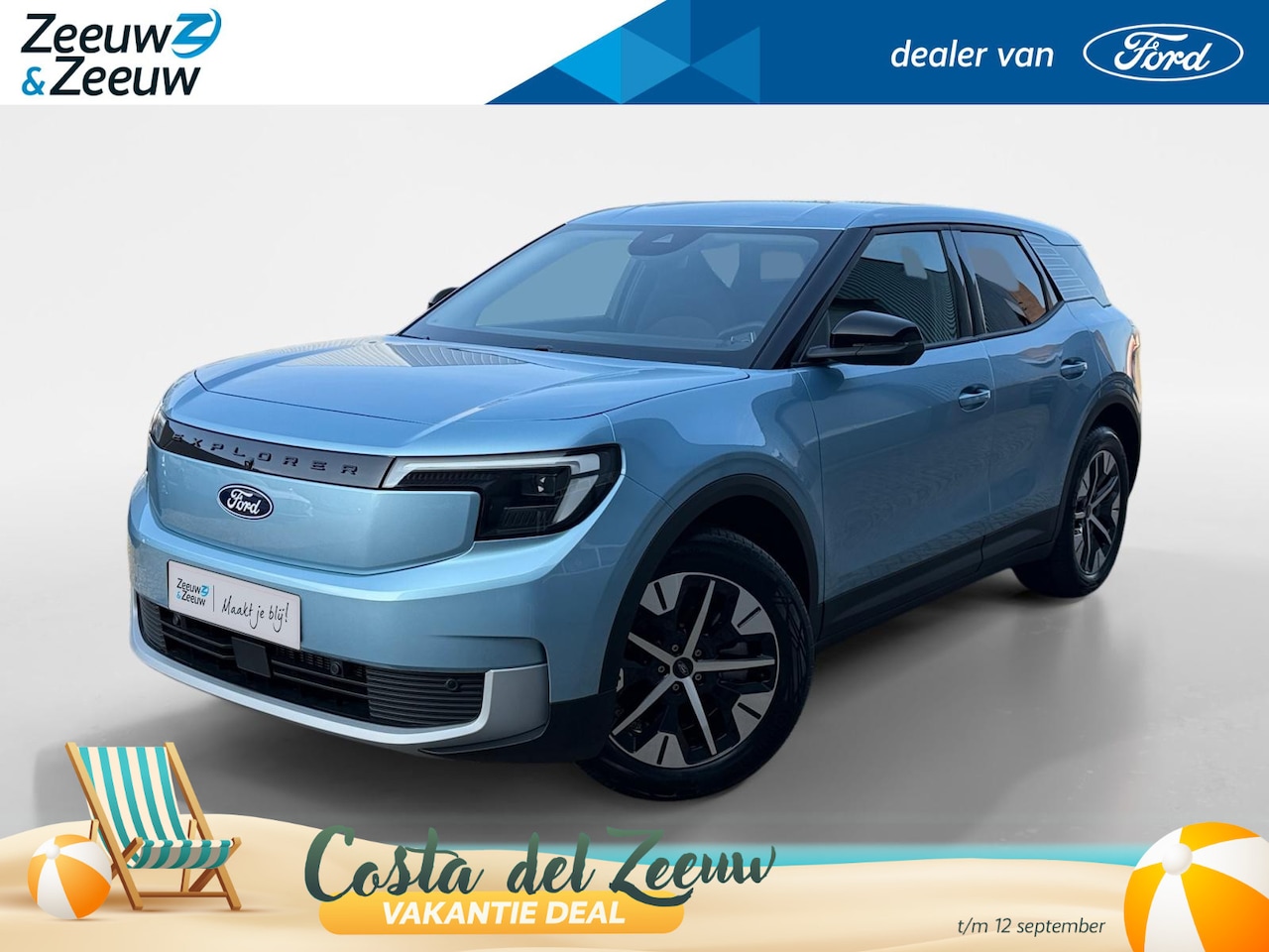 Ford Explorer - Select Extended Range RWD 77 kWh | 3.500 Euro Korting | Driver Assistance Pack | Navigatie - AutoWereld.nl