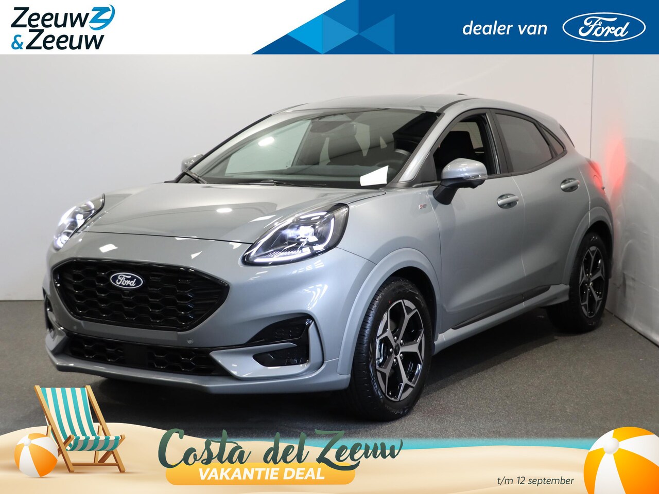 Ford Puma - 1.0 EcoBoost Hybrid ST-Line | NIEUW | Tot €5000 Actiekorting | Private Lease vanaf €481,- - AutoWereld.nl