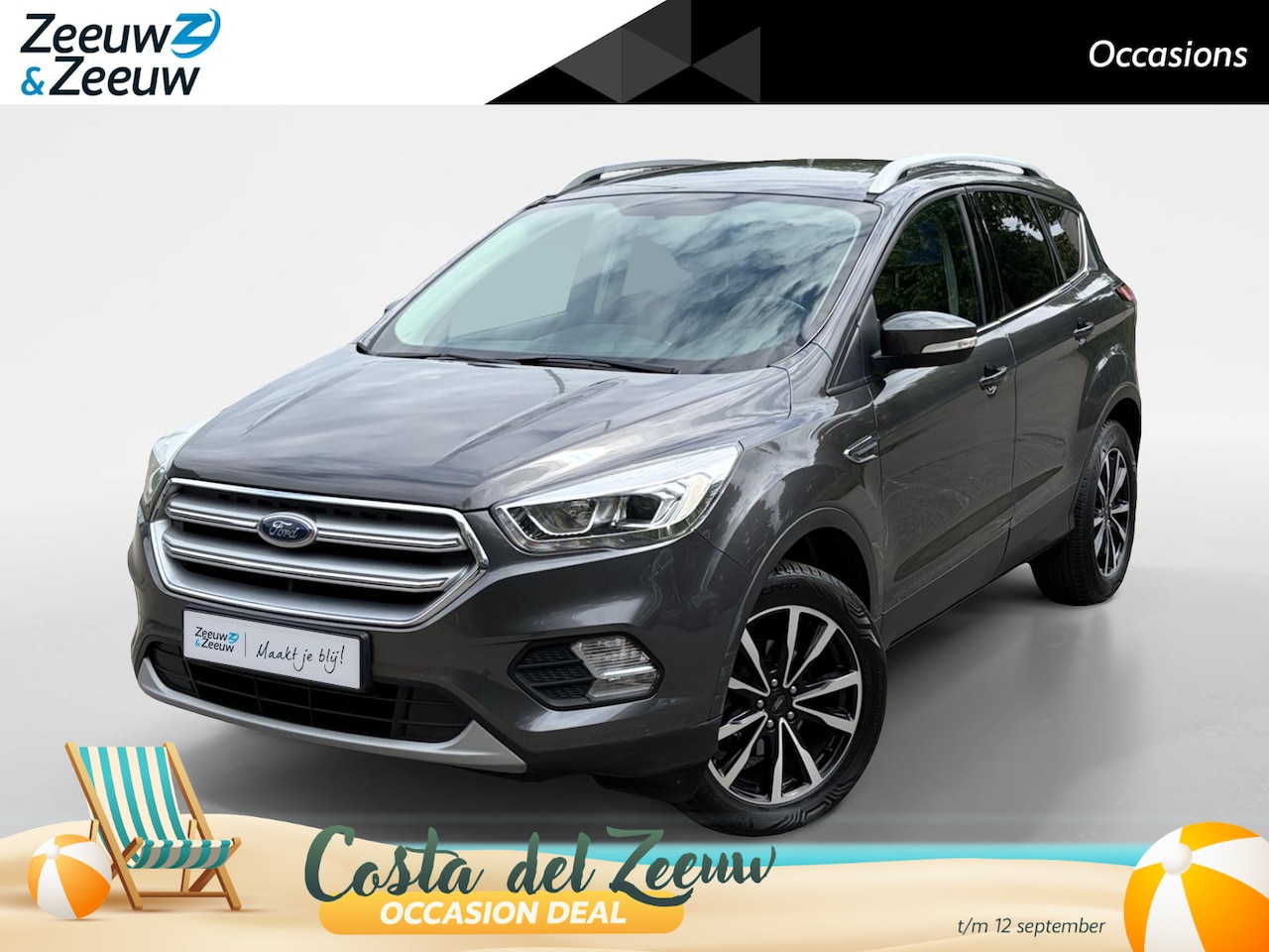 Ford Kuga - 1.5 EcoBoost Trend Ultimate | Trekhaak | Camera | 18" Lichtmetalen velgen | Voorruitverwar - AutoWereld.nl