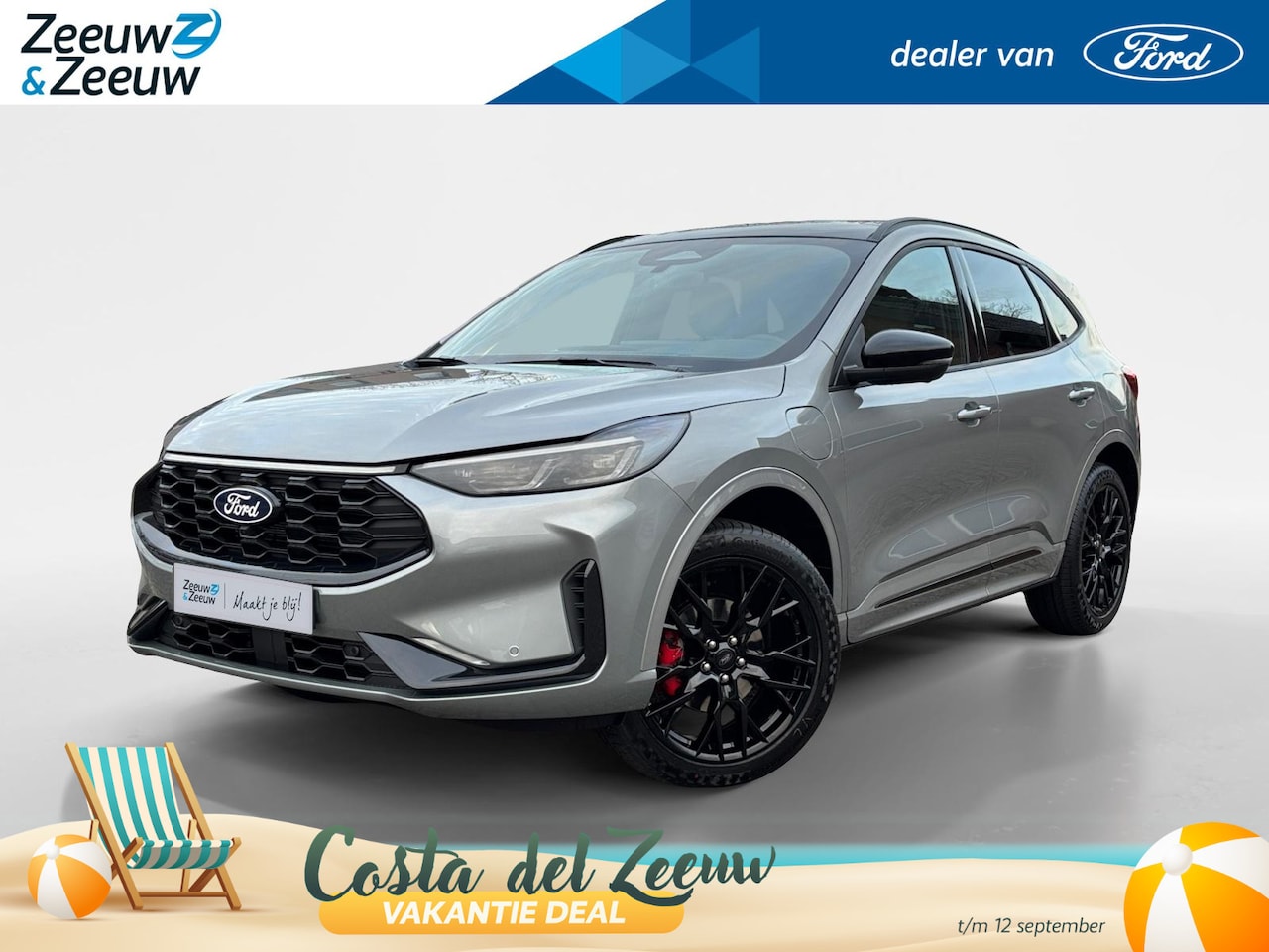 Ford Kuga - 2.5 PHEV Sound Edition | Panoramadak | El. Trekhaak | B&O Premium Audio | 20" Lichtmetalen - AutoWereld.nl