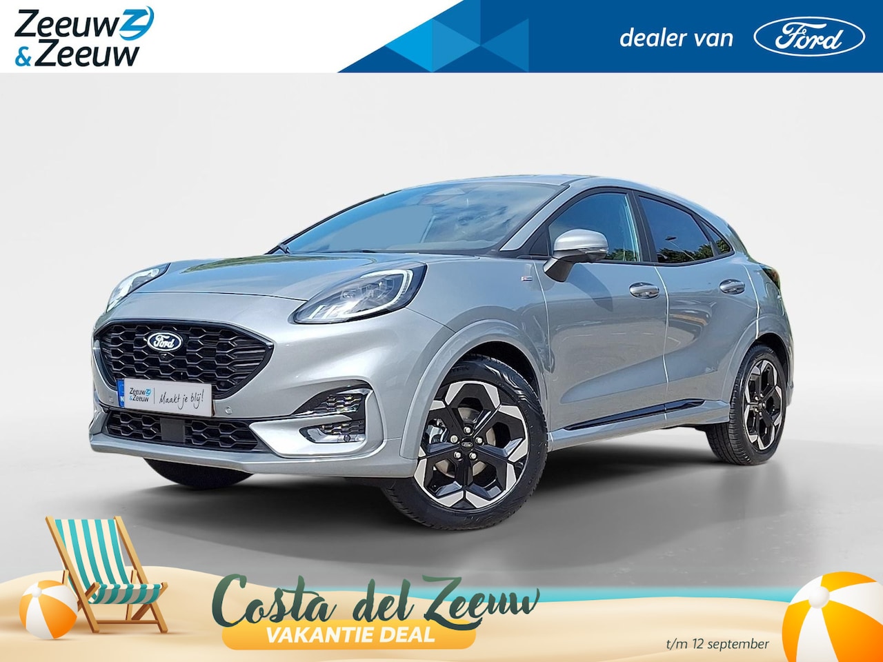 Ford Puma - 1.0 EcoBoost Hybrid ST-Line X | 4000,- Ford Voordeel | Winterpack | Driver assistancepack - AutoWereld.nl