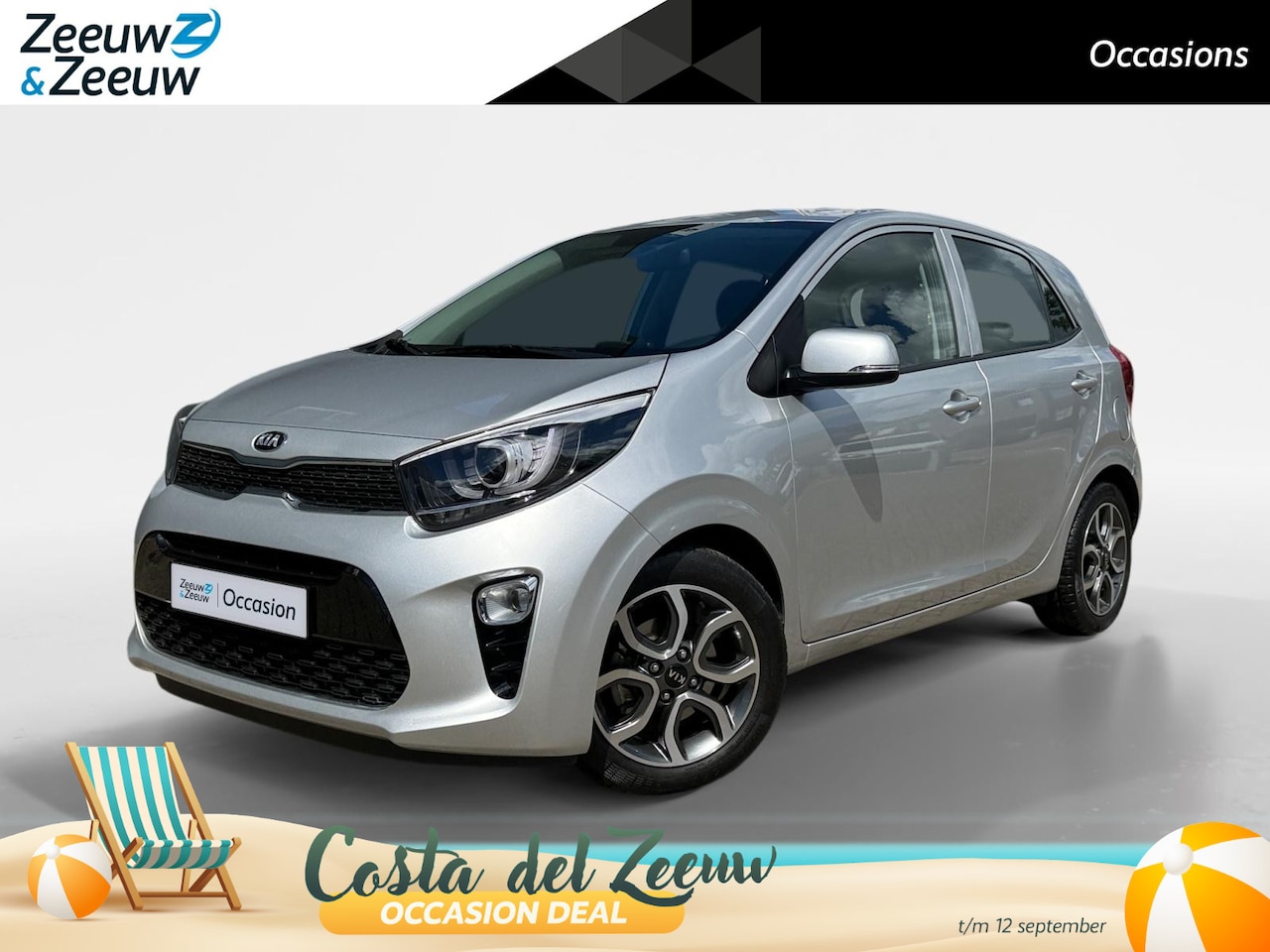 Kia Picanto - 1.2 CVVT First Edition | 1e Eigenaar | Automaat | Achteruitrijcamera | Climate Control | C - AutoWereld.nl