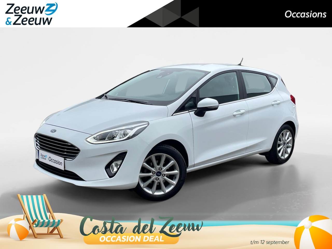 Ford Fiesta - 1.0 EcoBoost Titanium | 1e Eigenaar | NL-Auto | Apple Carplay / Android Auto | Climate Con - AutoWereld.nl
