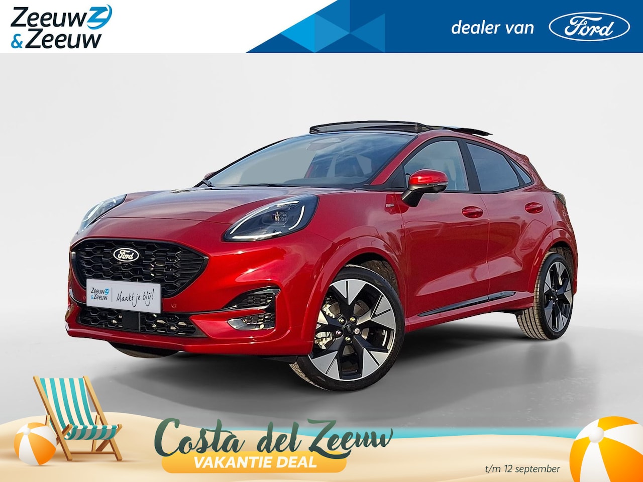 Ford Puma - 1.0 EcoBoost Hybrid ST-Line X | Te Bestellen | Actiekorting tot €5000,- | Private Lease va - AutoWereld.nl