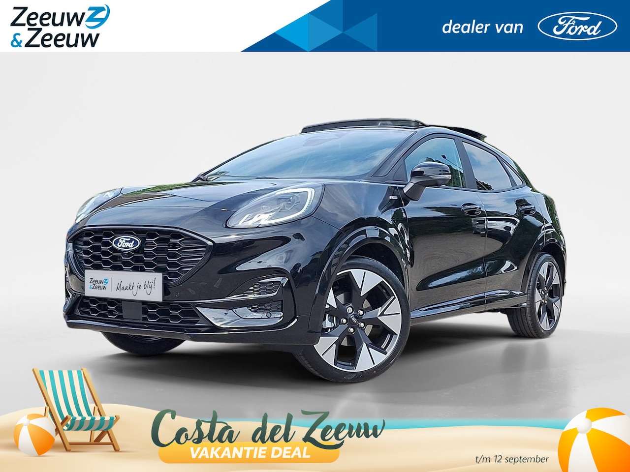 Ford Puma - 1.0 EcoBoost Hybrid ST-Line X | Nieuw te bestellen | €5000,- Korting | Driver Assistancepa - AutoWereld.nl