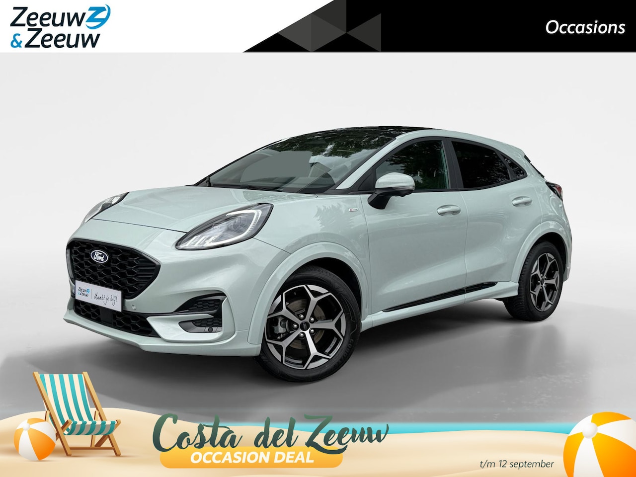 Ford Puma - 1.0 EcoBoost Hybrid ST-Line | Matrix Led Koplampen | Winterpack | schuif/kantel dak | Navi - AutoWereld.nl