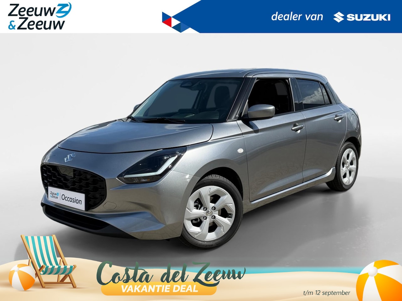 Suzuki Swift - 1.2 Select Smart Hybrid | NL Auto | 16" lichtmetalen velgen | Adaptive Cruise Control | 9- - AutoWereld.nl