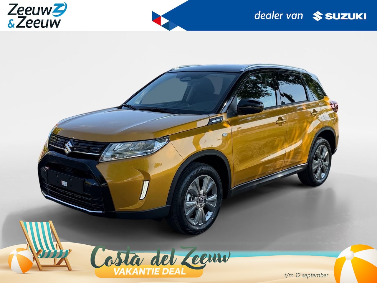 Suzuki Vitara - 1.4 Boosterjet Smart Hybrid Select | Op Voorraad | Snel Rijden | Actiekorting €2000,- op B - AutoWereld.nl