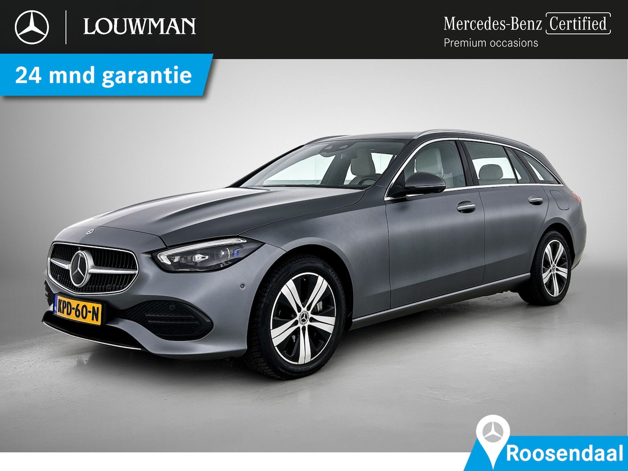 Mercedes-Benz C-klasse Estate - 300 e Plug-In Hybride Luxury | Machiatobeige int. | Distronic | Digital Licht | 360°-camer - AutoWereld.nl