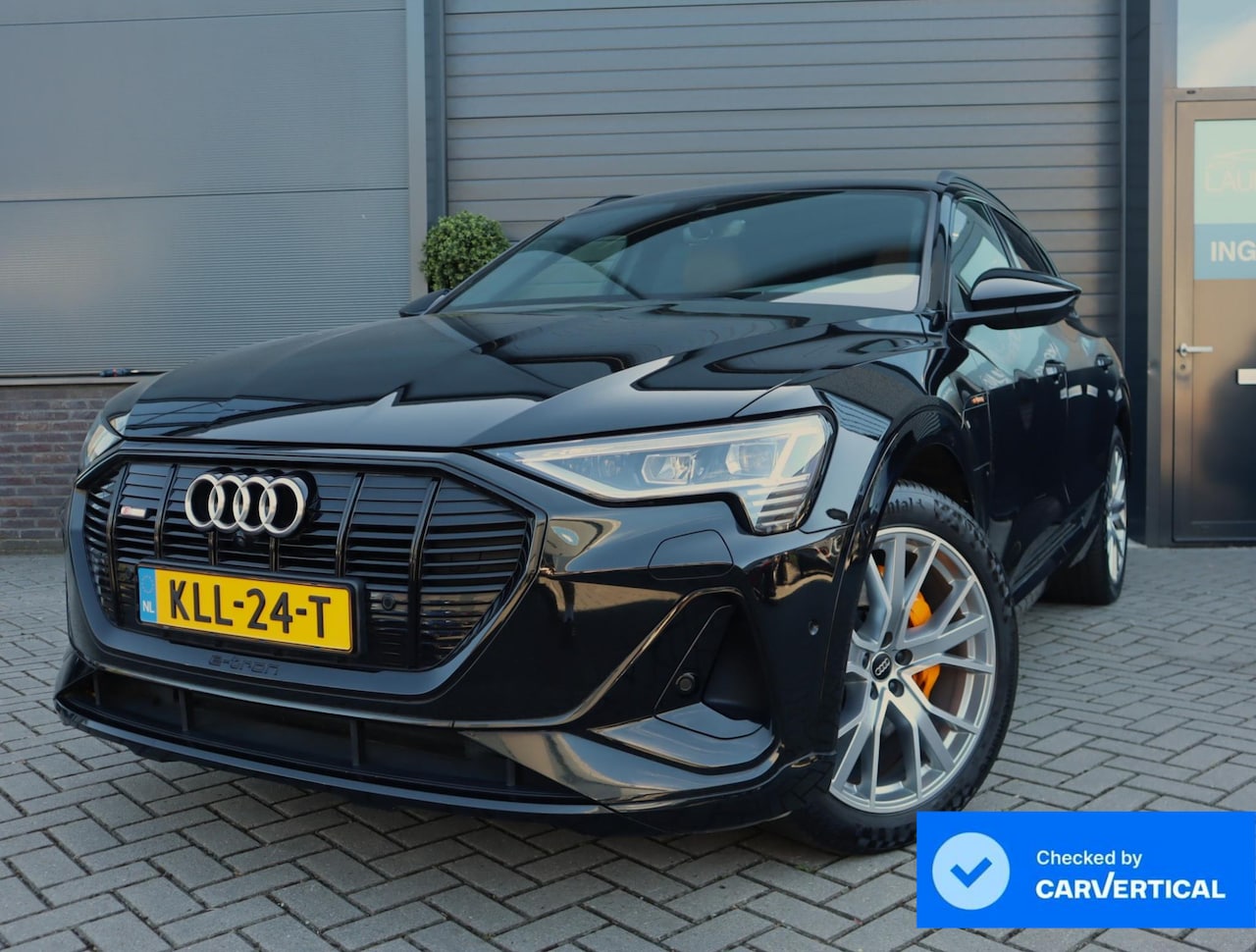 Audi e-tron - e-tron 55 quattro advanced Pro Line Plus 95 kWh | Pano | Trekhaak | ACC | Leer - AutoWereld.nl
