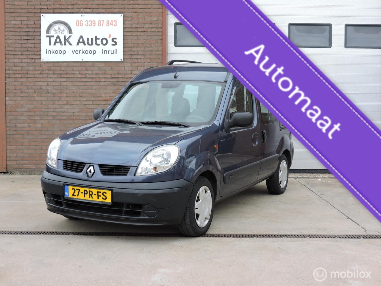 Renault Kangoo - combi 1.6-16V Expression/AUTOMAAT - AutoWereld.nl