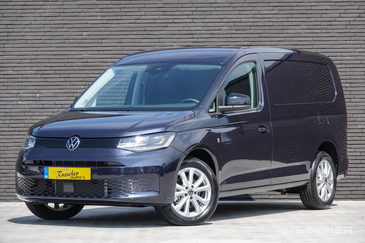 Volkswagen Caddy Cargo Maxi - L2 | 2.0Tdi 122Pk Aut. | Style | Stoel-Stoel | Achteruitrijcamera | 17'' | Starlight Blue - AutoWereld.nl