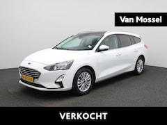 Ford Focus Wagon - 1.0 EcoBoost Titanium X Business | PANORAMADAK | ADAPT. CRUISE | LED | LMV | WINTER PACK |