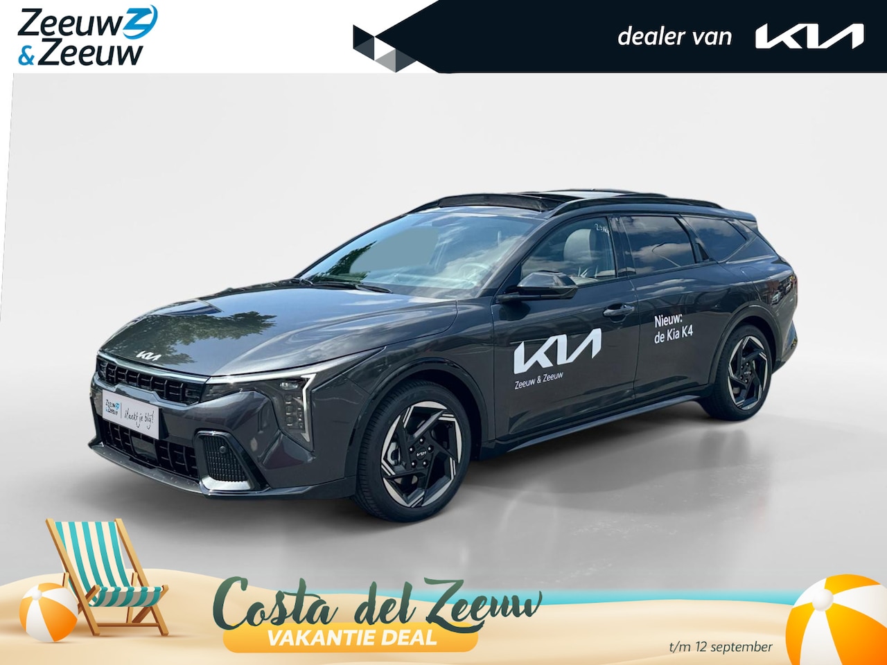 Kia K4 Sportswagon - 1.0 T-GDi MHEV GT-Line Launch Edition (pano) Dodehoekassistentie | Kruisend verkeersassist - AutoWereld.nl