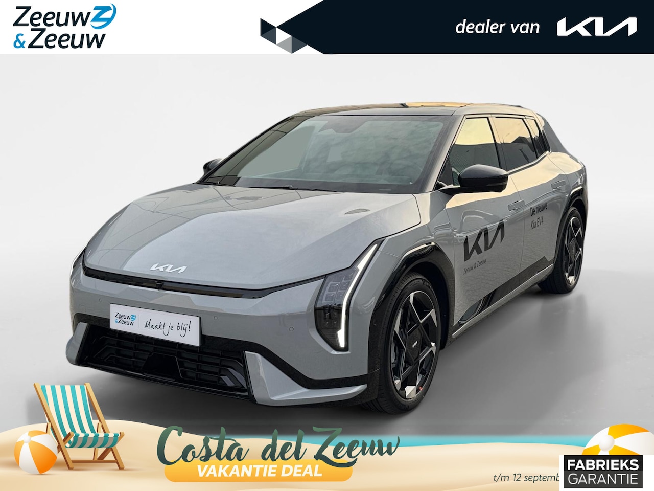 Kia EV4 - Hatchback GT-PlusLine 81.4 kWh Meest luxe uitvoering | Head-up display | 360°-camera | Sto - AutoWereld.nl