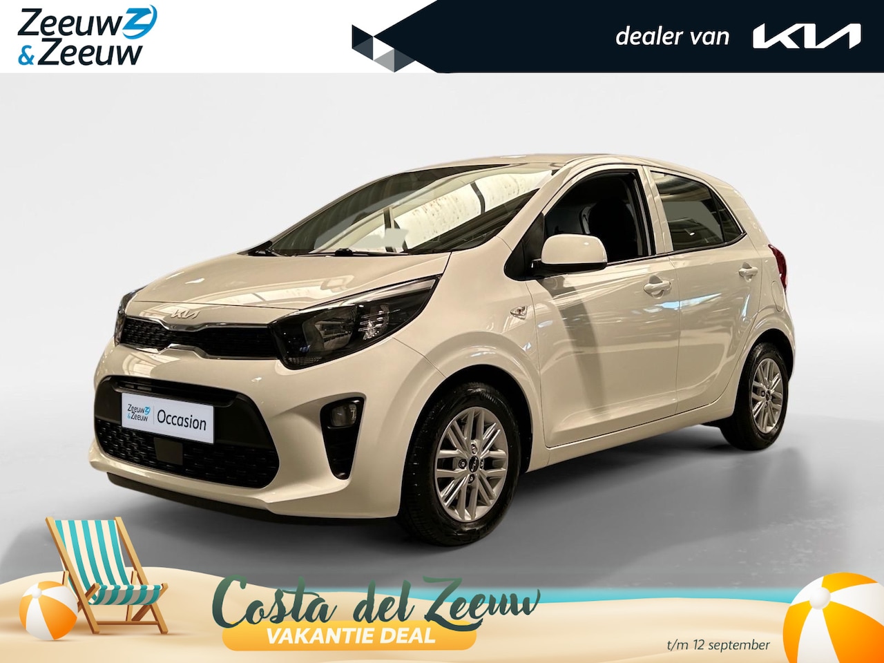 Kia Picanto - 1.0 DPi DynamicLine | Apple Carplay / Android Auto | Airco | Camera Achter | Lichtsensor | - AutoWereld.nl