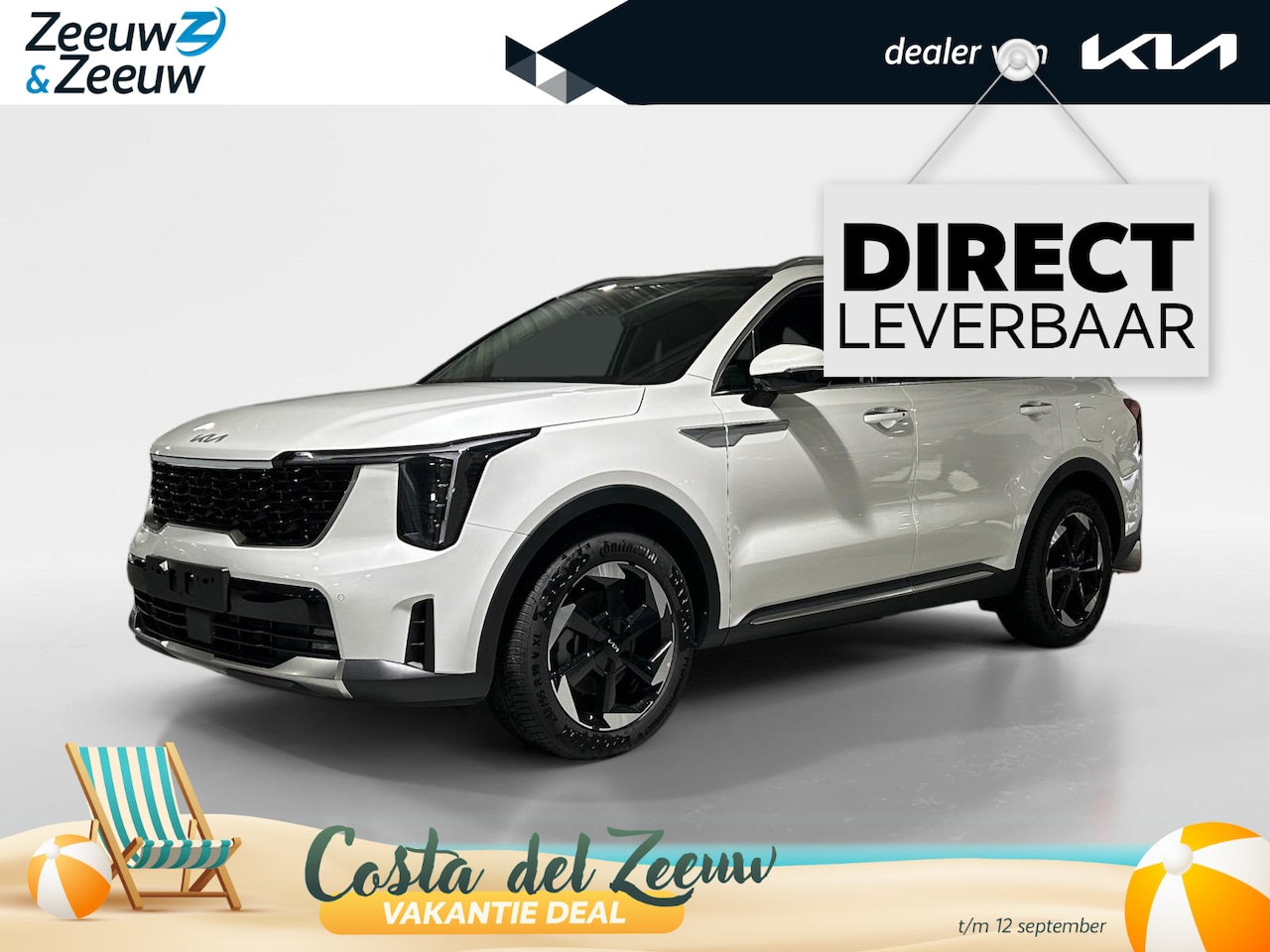 Kia Sorento - 1.6 T-GDi Plug-in Hybrid 4WD DynamicPlusLine 7p | Glazen schuif-/kanteldak | BOSE premium - AutoWereld.nl