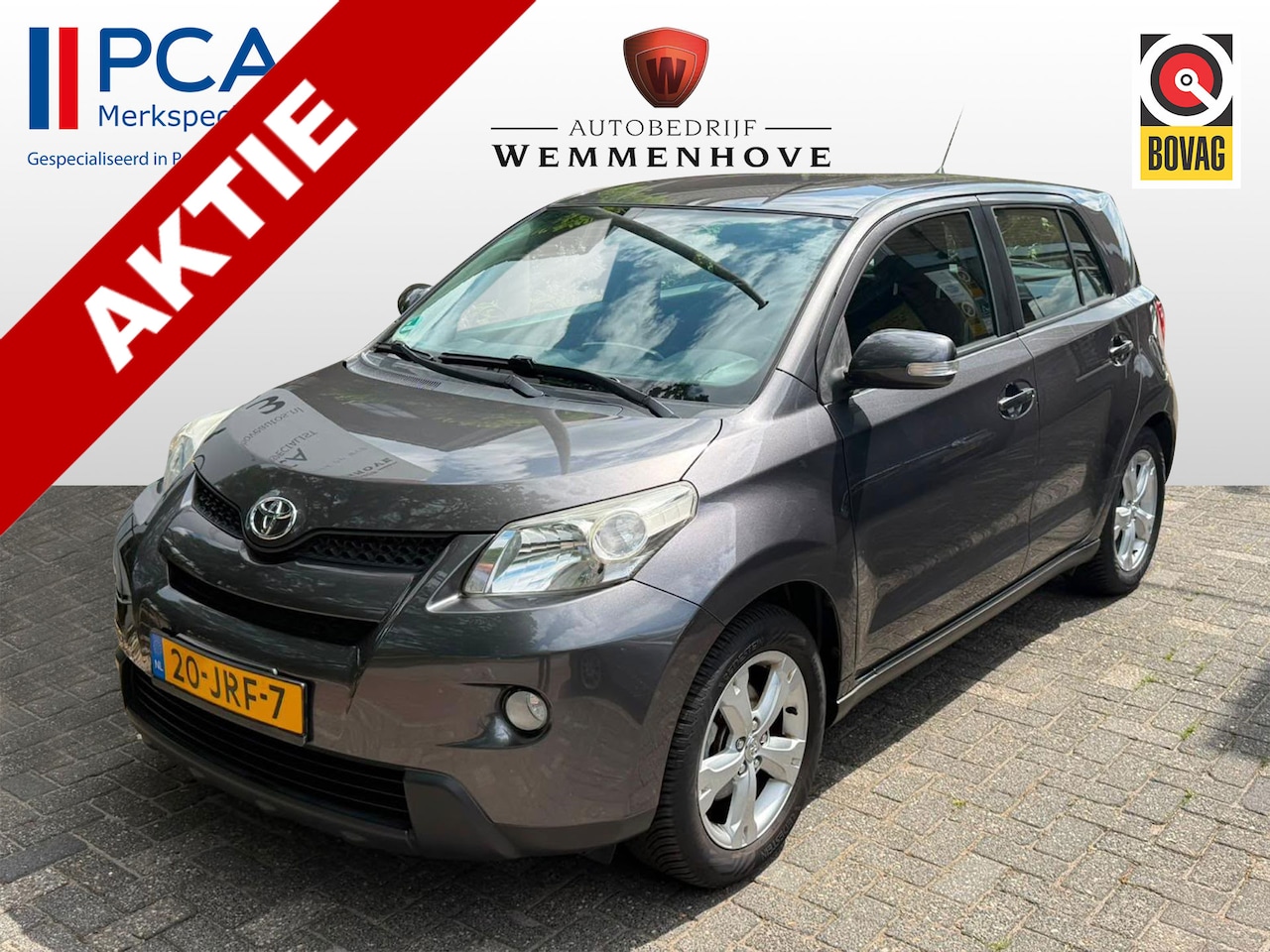 Toyota Urban Cruiser - 1.3 VVT-i Aspiration Airco/Alu wielen/El.ramen - AutoWereld.nl