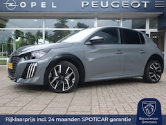 Peugeot 208 - GT HYBRID 145pk e-DCS6 automaat, Rijklaarprijs, Camera voor en achter Adaptieve cruise con