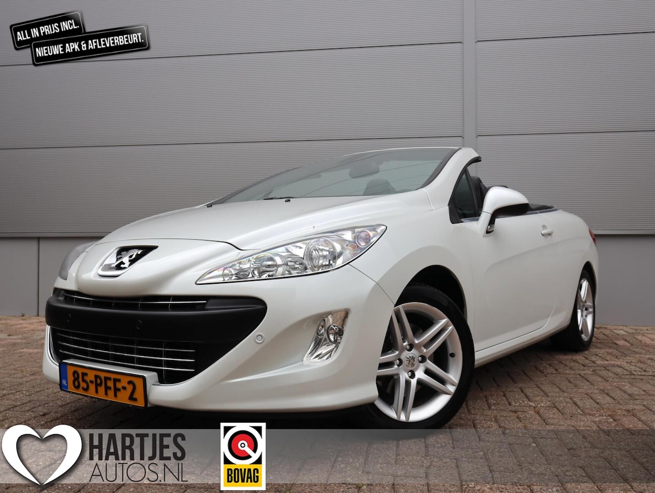 Peugeot 308 CC - 1.6 THP Noir & Blanc (Vol-Opties!) NL-auto - AutoWereld.nl