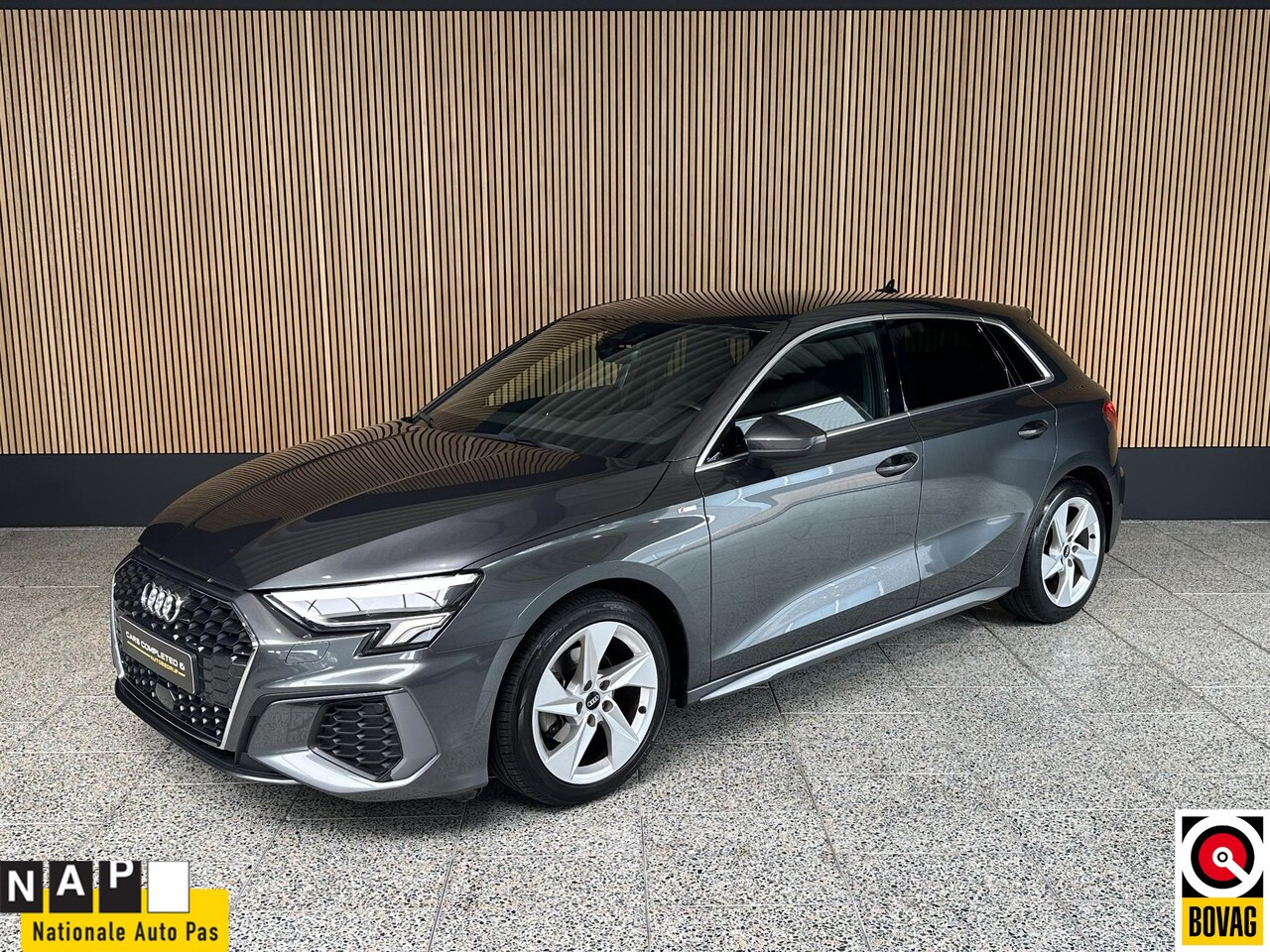 Audi A3 Sportback - 30 TFSI S edition NL auto | S-Line | LED | Half lederen stoelen - AutoWereld.nl